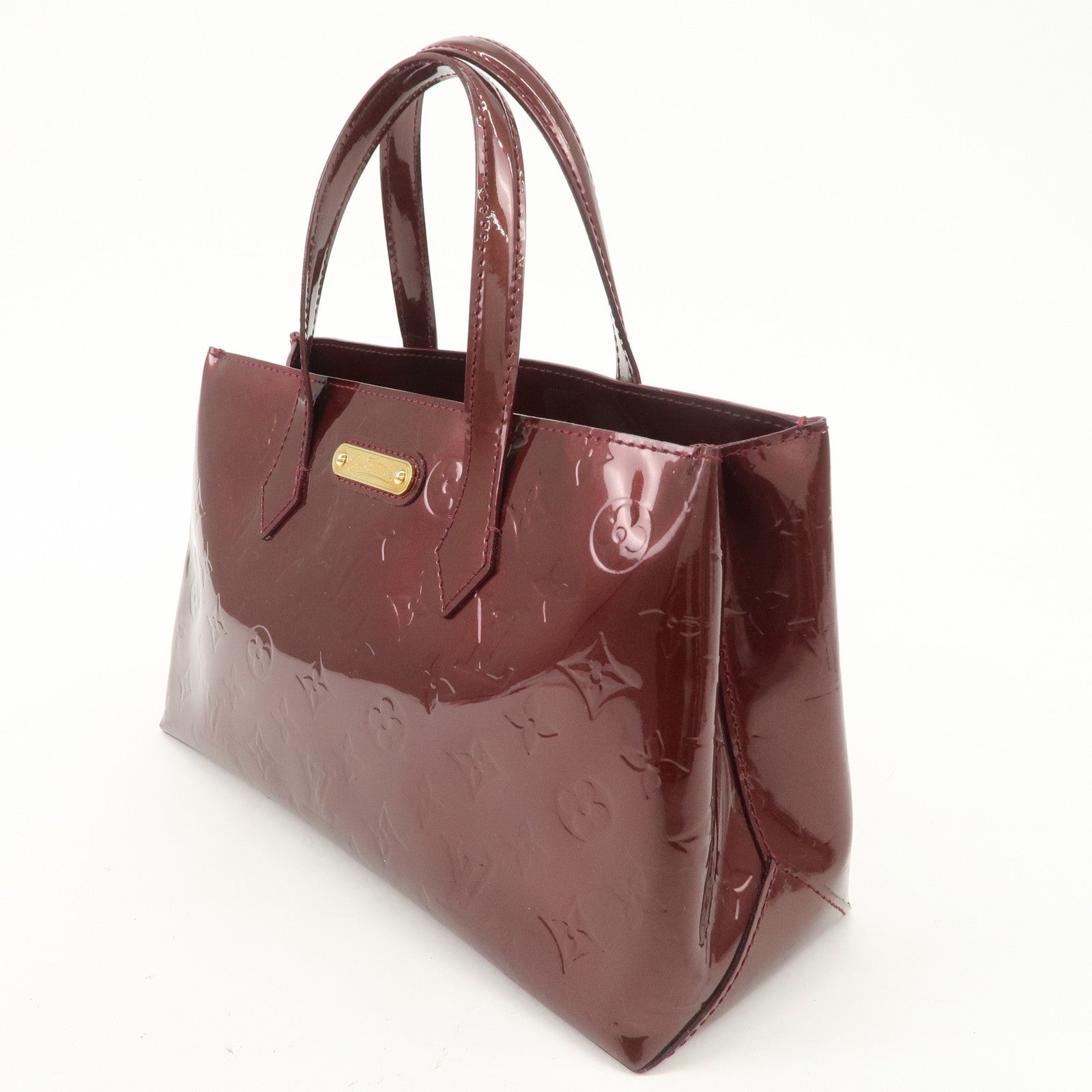 Louis Vuitton Monogram Vernis Wilshire PM Rouge Faurviste M91644