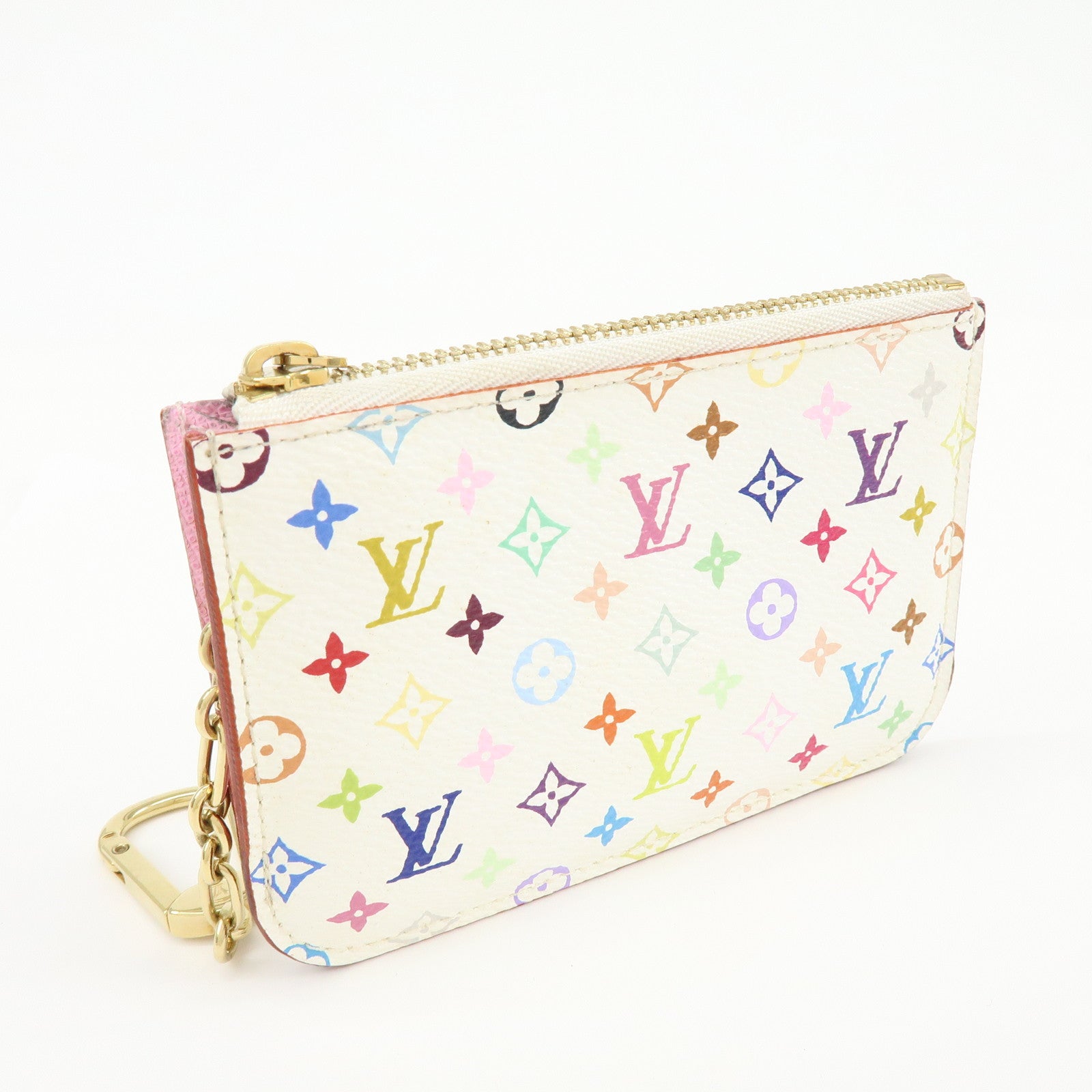 Louis Vuitton Monogram Multicolor Pochette Cles Coin Case M93734