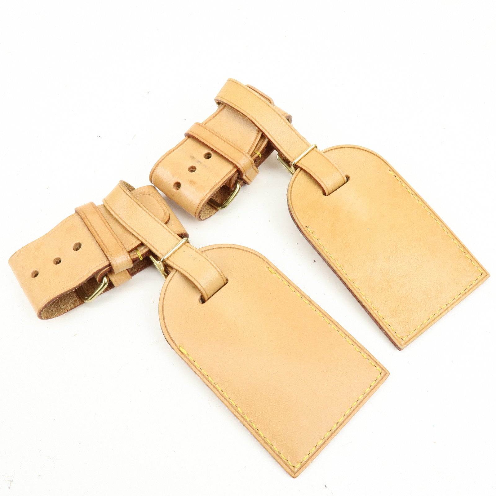 Louis Vuitton Set of 9 Leather Name Tag & Poignet