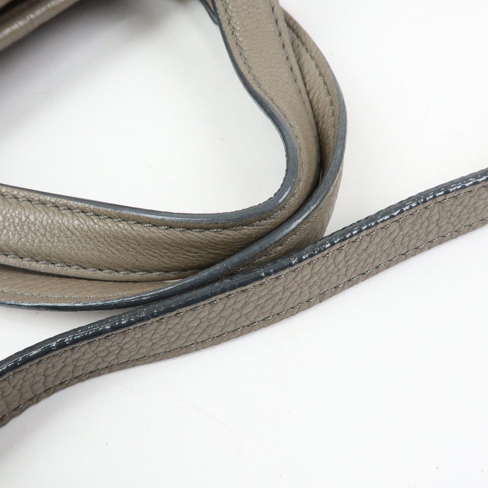 Louis Vuitton Monogram Mahina Stella PM 2Way Hand Bag Taupe M93063