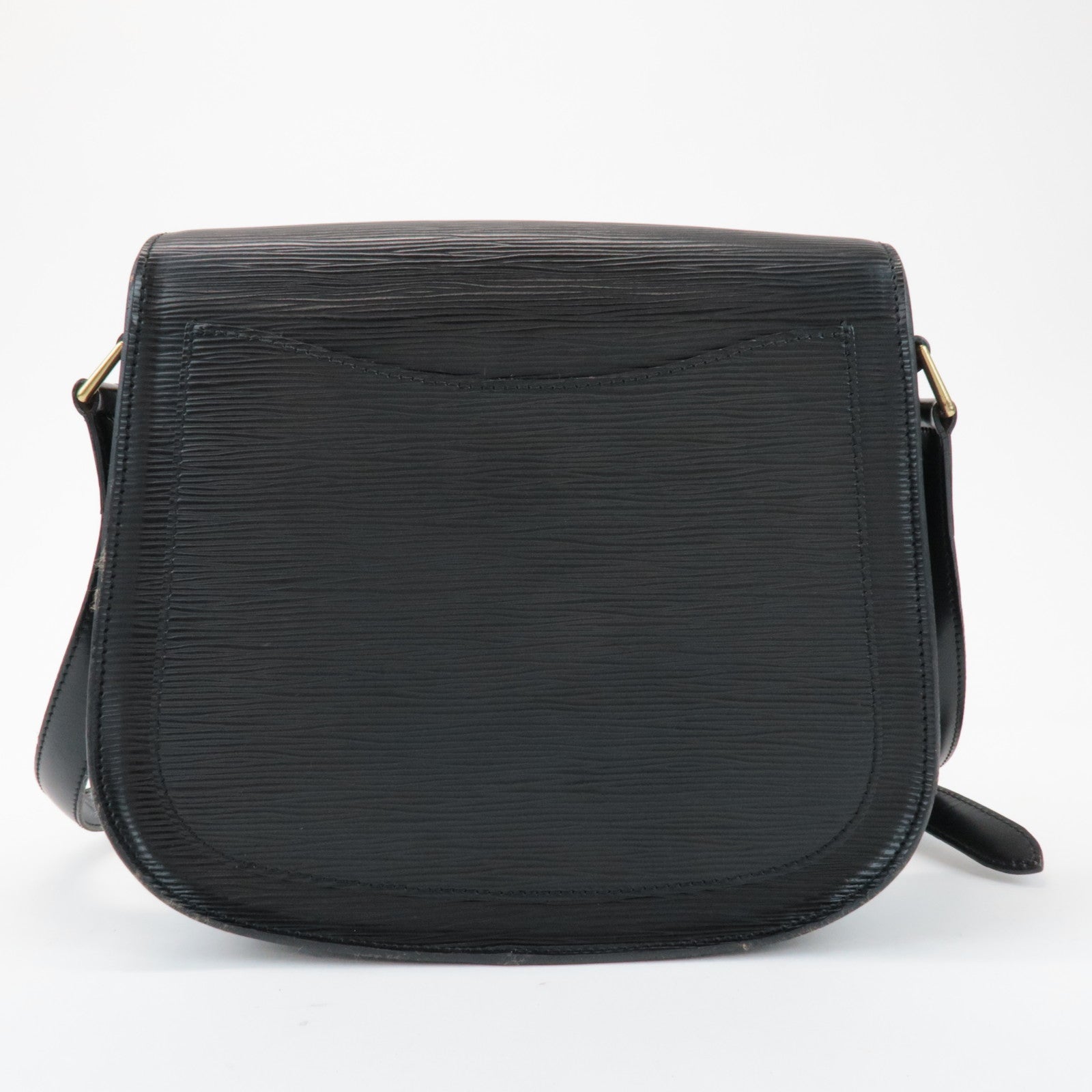 Louis Vuitton Epi Saint Cloud Shoulder Bag Black Noir M52192