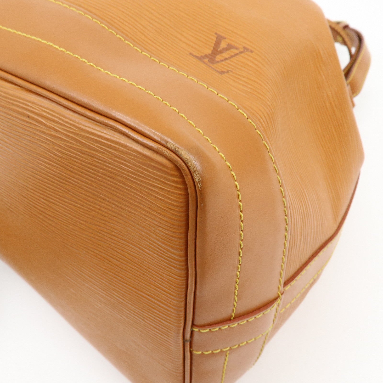Louis Vuitton Epi Leather Noe Shoulder Bag Zipang Gold M44008