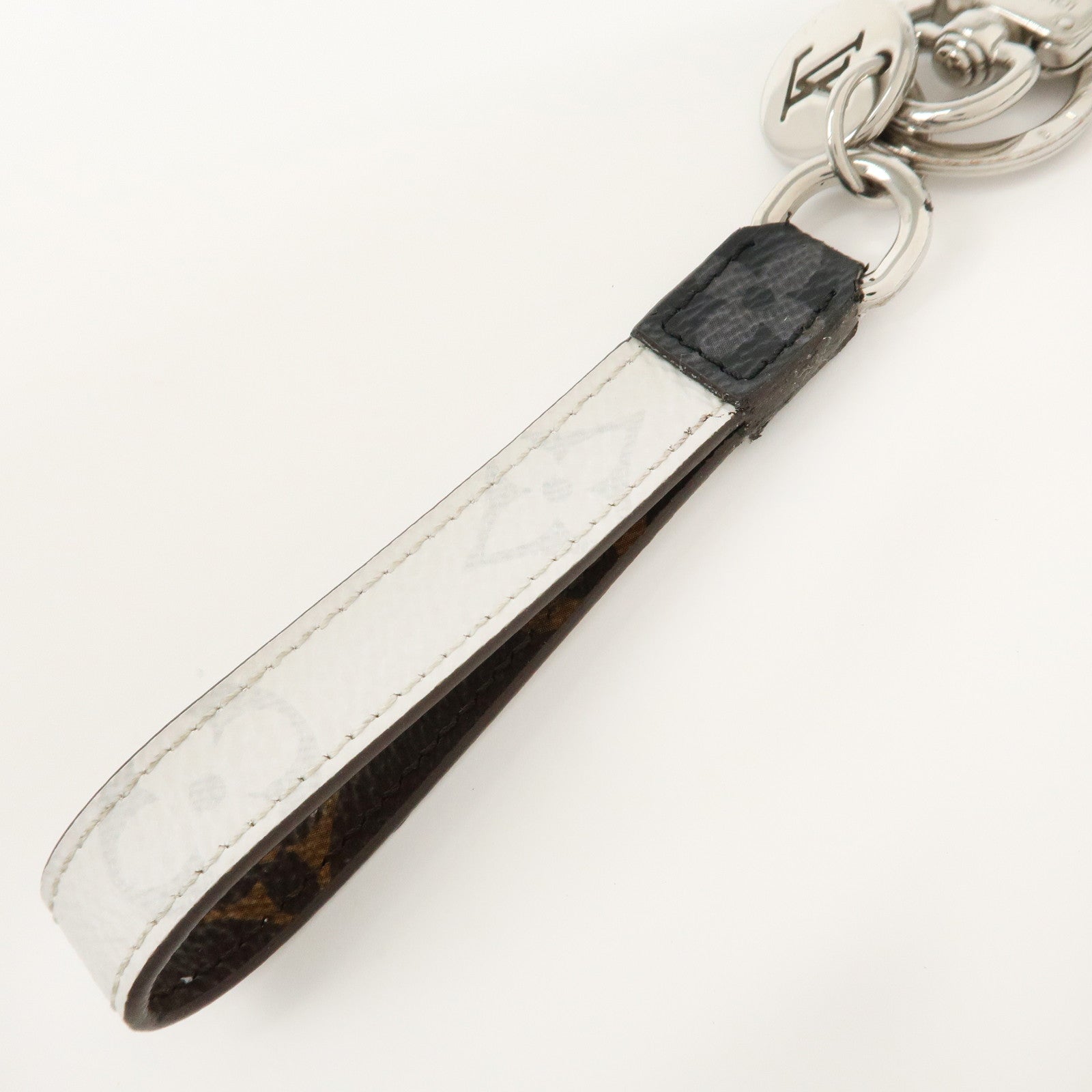 Louis Vuitton Monogram Porte Cles Dragonne Key Chain M64168