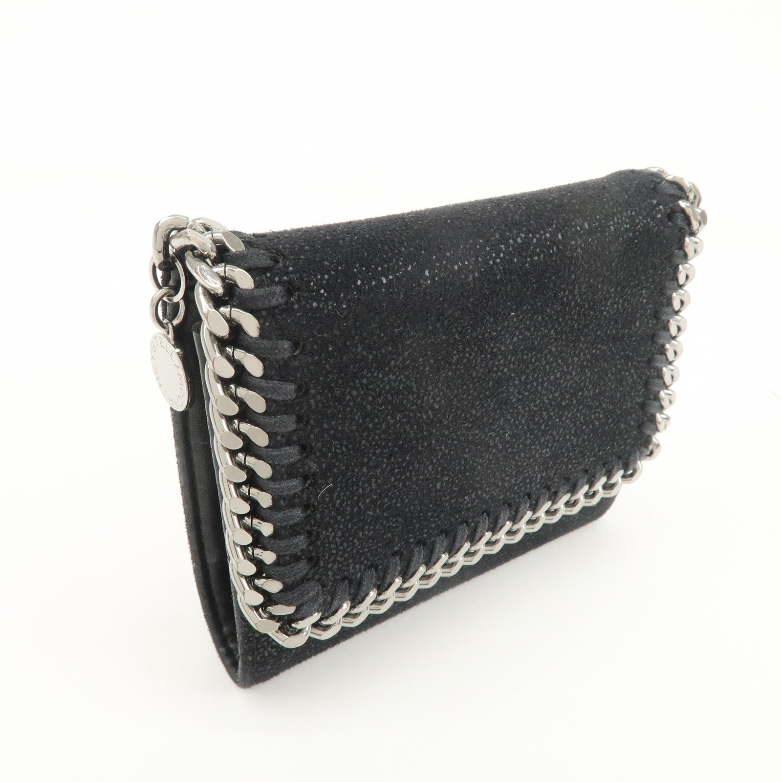 STELLA MCCARTNEY Falabella Imitation Leather Small Flap Wallet