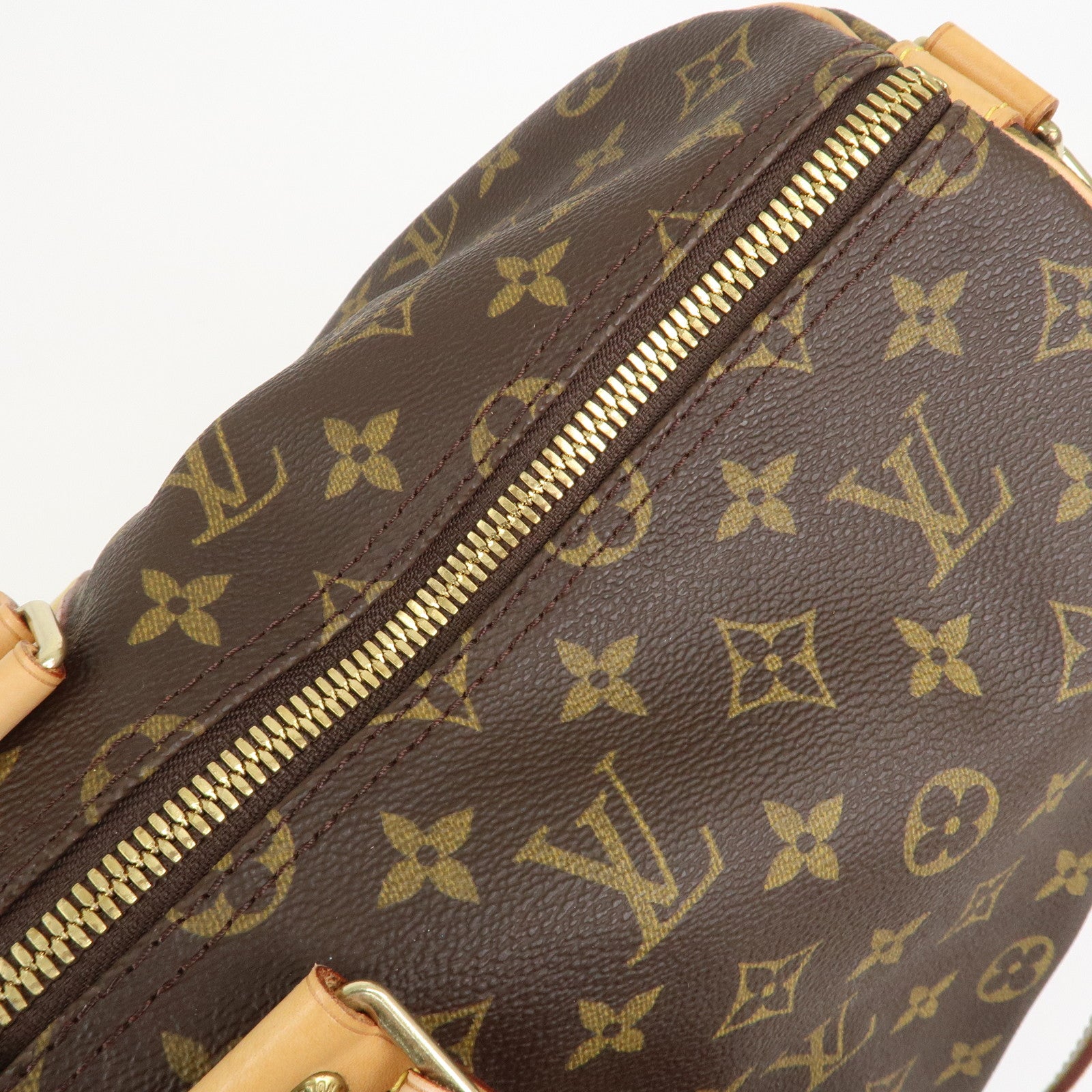Louis Vuitton Monogram Keep All 50 Bandouliere Boston Bag M41416