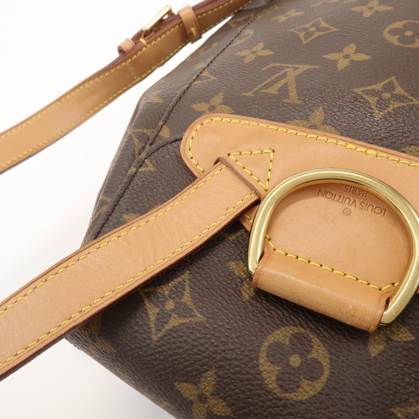 Louis Vuitton Monogram Montsouris MM Backpack Brown M51136