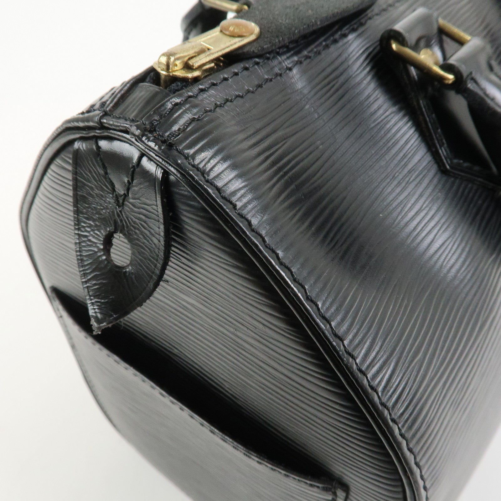 Louis Vuitton Epi Speedy 25 Boston Bag Hand Bag Noir Black M43012
