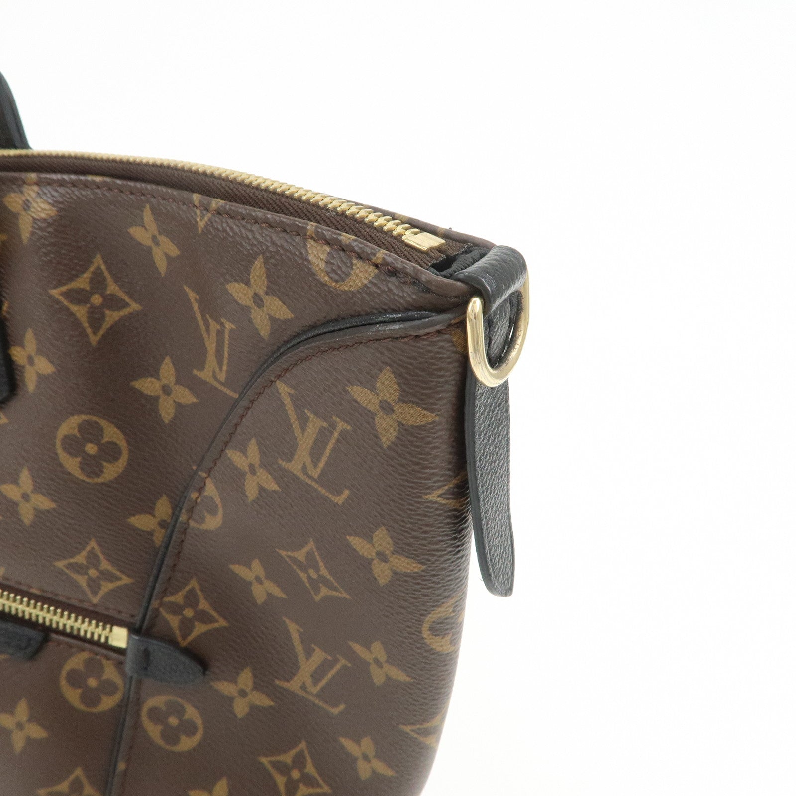Louis Vuitton Monogram Tournelle 2WAY Bag Tote Bag Noir
