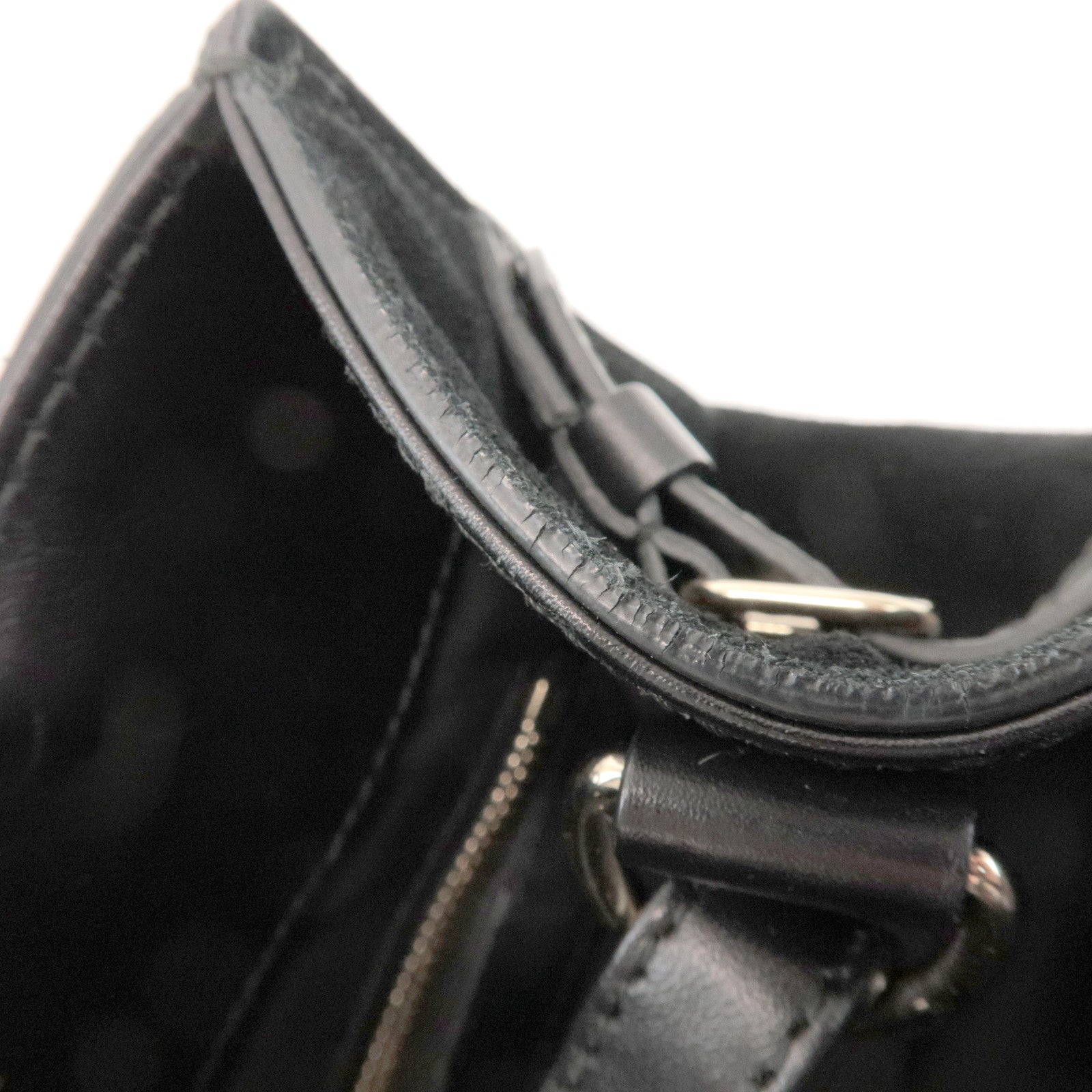 BALENCIAGA Padlock All Afternoon Suede Leather 2Way Bag 319499