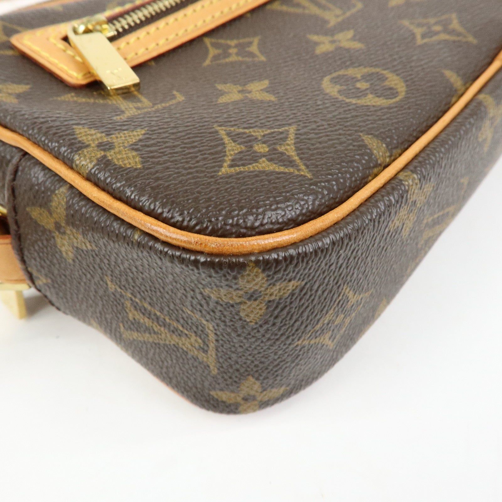 Louis Vuitton Monogram Pochette Cite Shoulder Bag Brown M51183