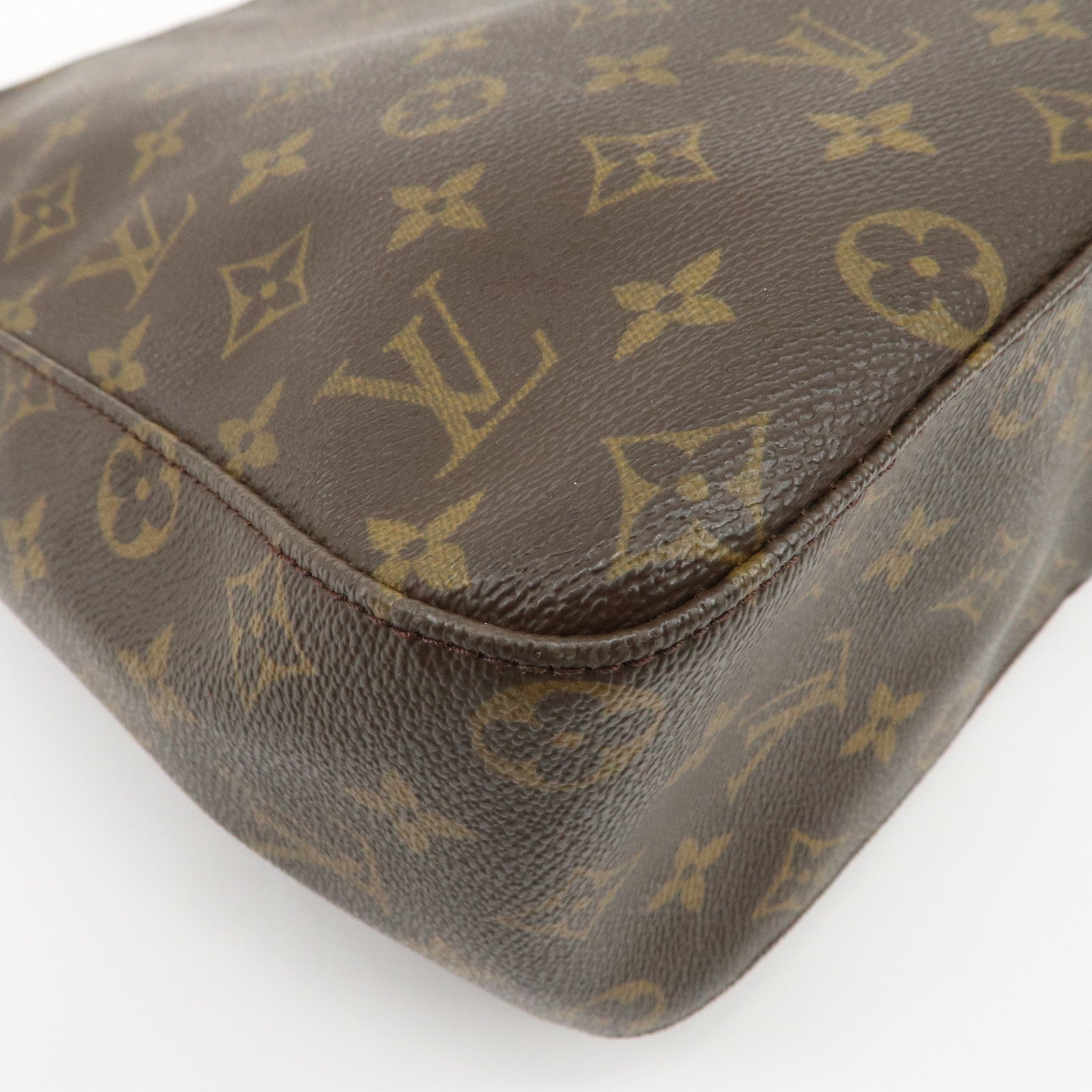 Louis Vuitton Monogram Looping GM Shoulder Bag Brown M51145
