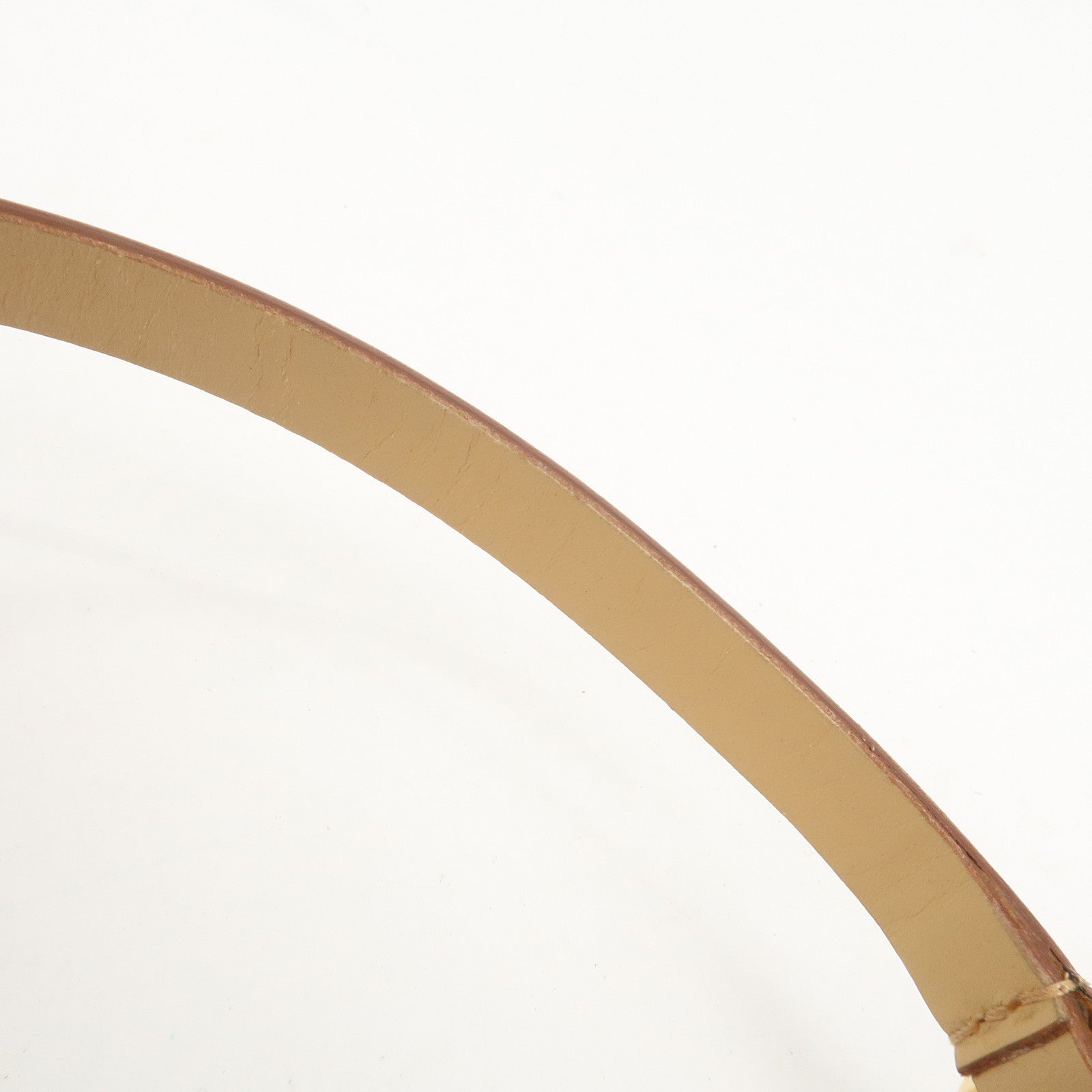 Ferragamo Gancini Nylon Leather Shoulder Bag Hand Bag Flower Pink