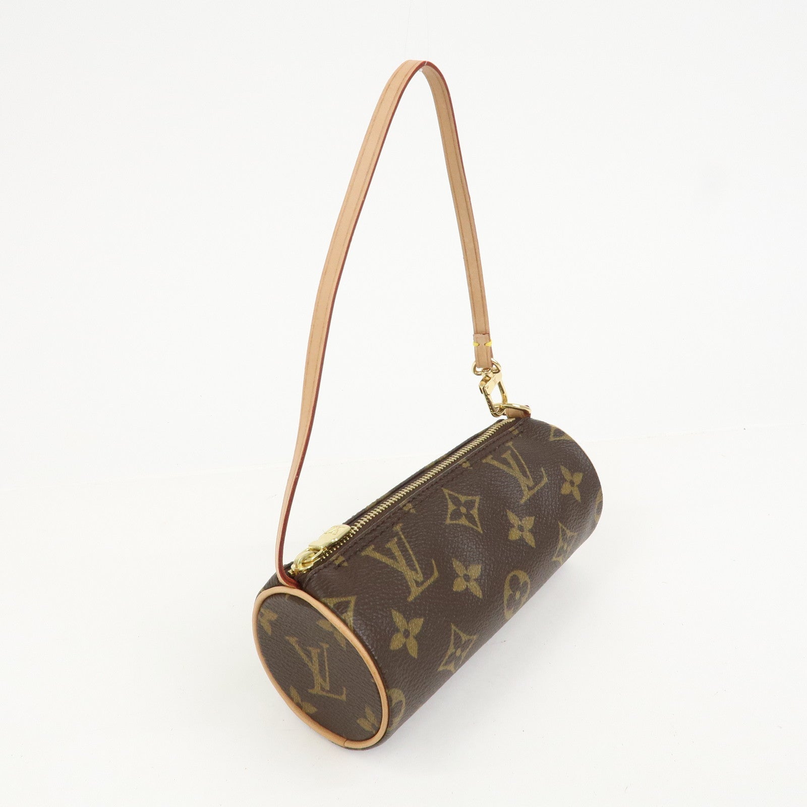 Louis Vuitton Monogram Mini Pouch for Papillon Bag Brown