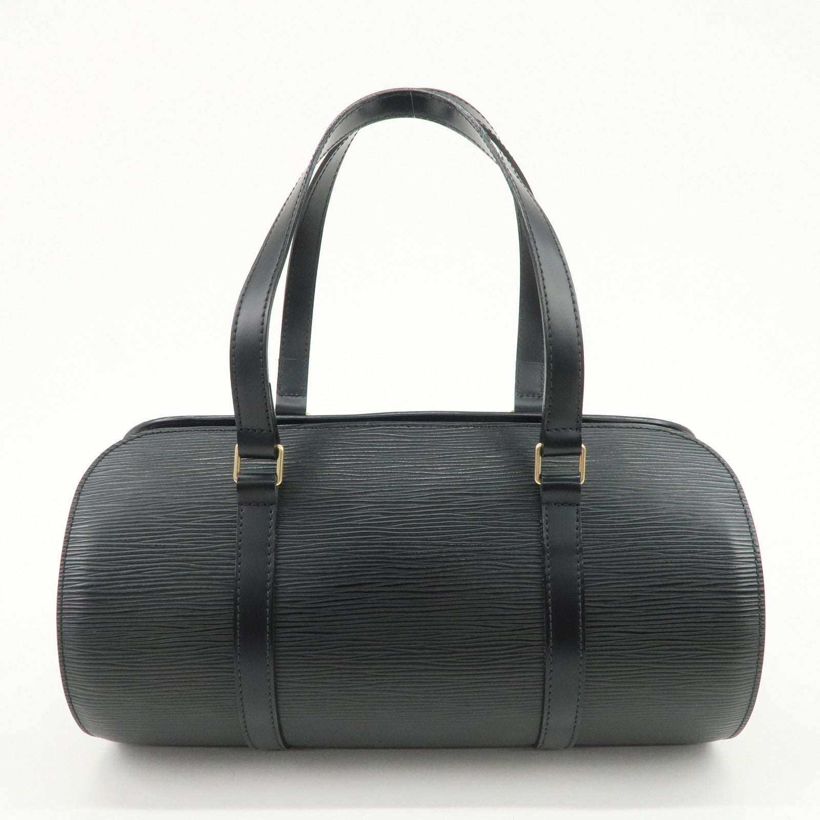 Louis Vuitton Epi Soufflot Hand Bag Shoulder Bag Noir M52862