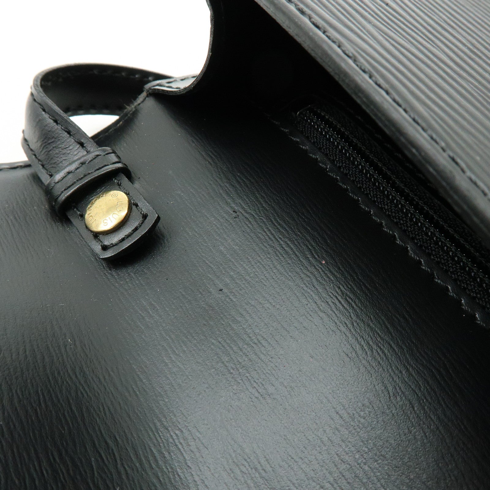 Louis Vuitton Epi Arche 2Way Shoulder Bag Clutch Bag Noir M52572