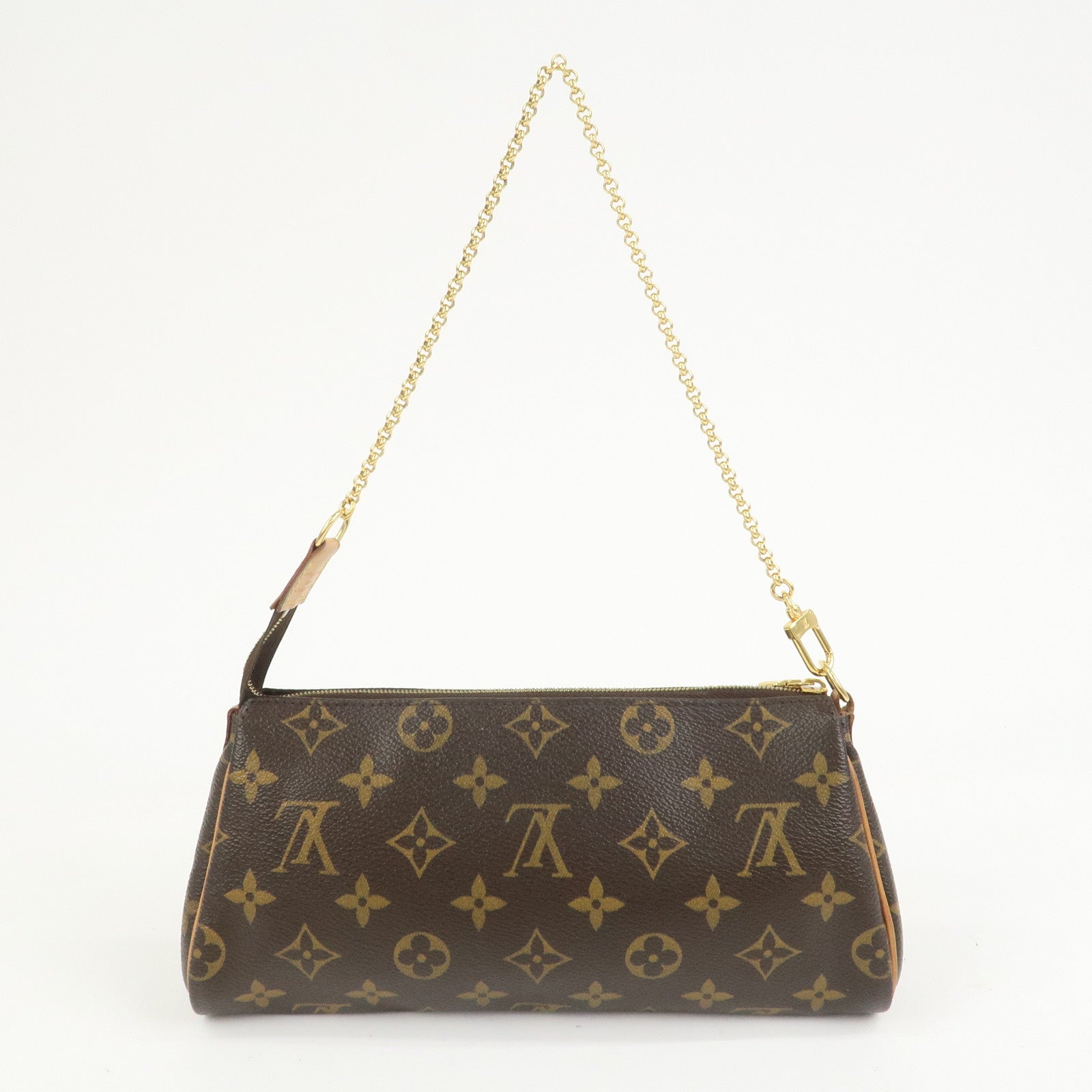 Louis Vuitton Monogram Eva 2Way Pouch Shoulder Bag Brown M95567