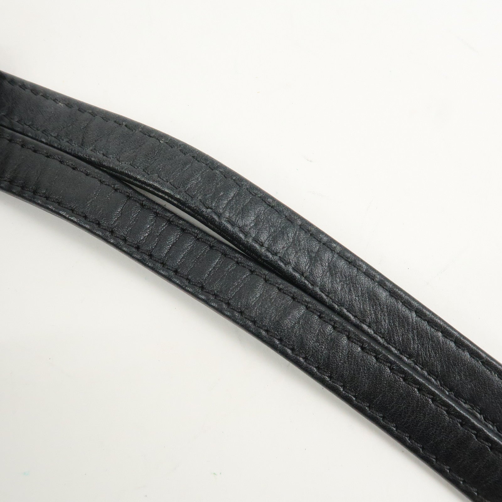 CHANEL Deauville MM Straw Leather Tote Bag Shoulder Bag A67001