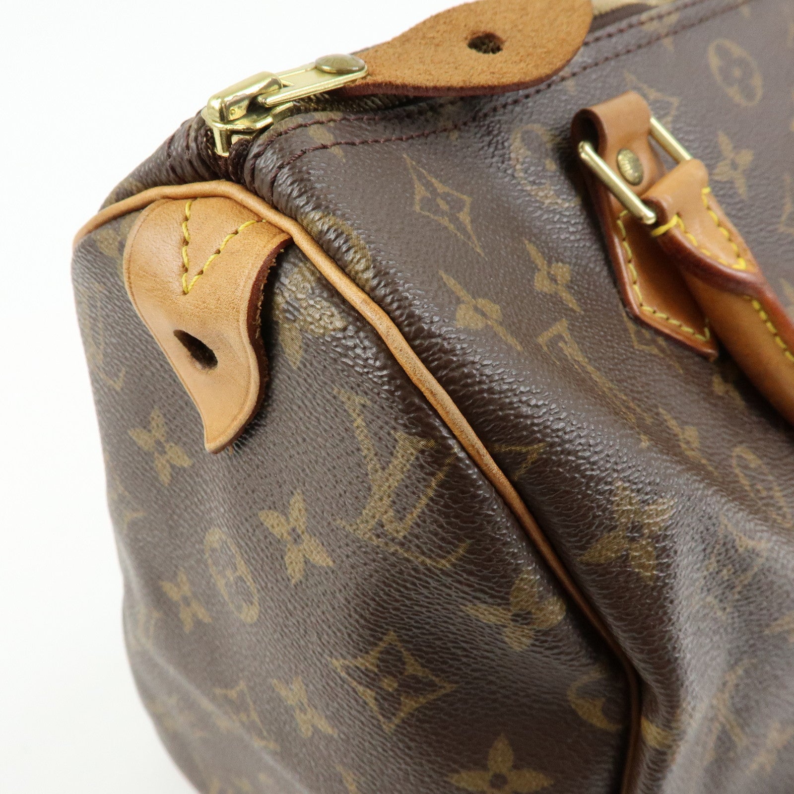 Louis Vuitton Monogram Speedy 30 Boston Bag Hand Bag Brown M41526