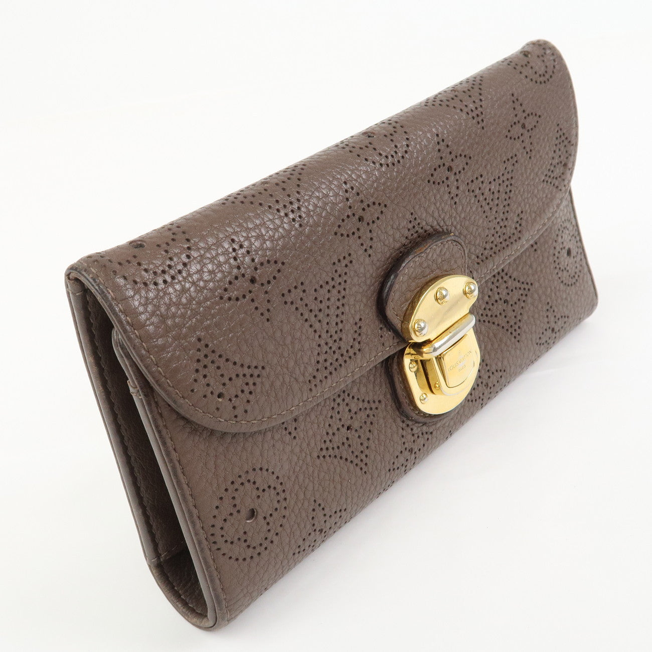 Louis Vuitton Monogram Mahina Portefeuille Amelia Wallet M58089