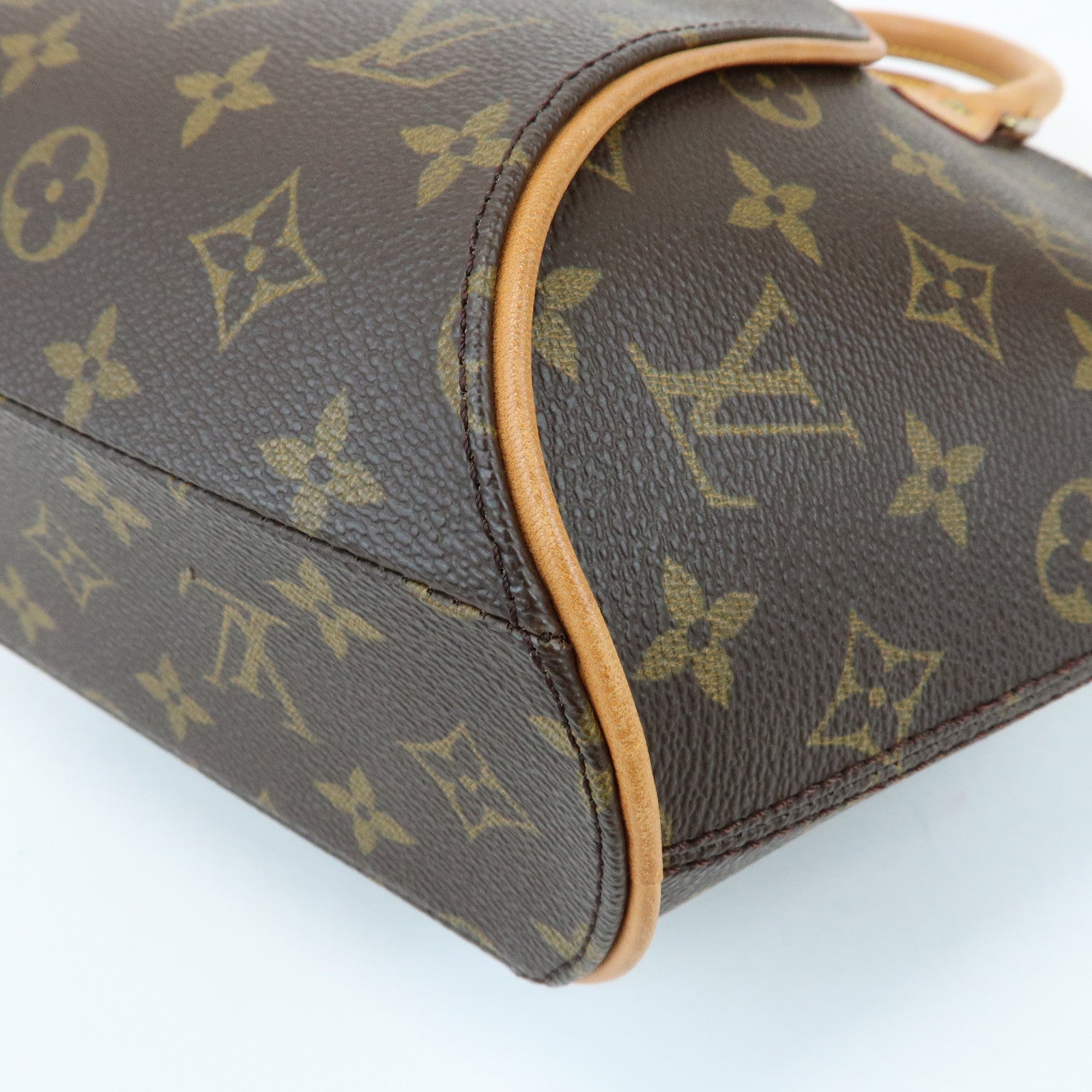 Louis Vuitton Monogram Ellipse PM Hand Bag Brown M51127