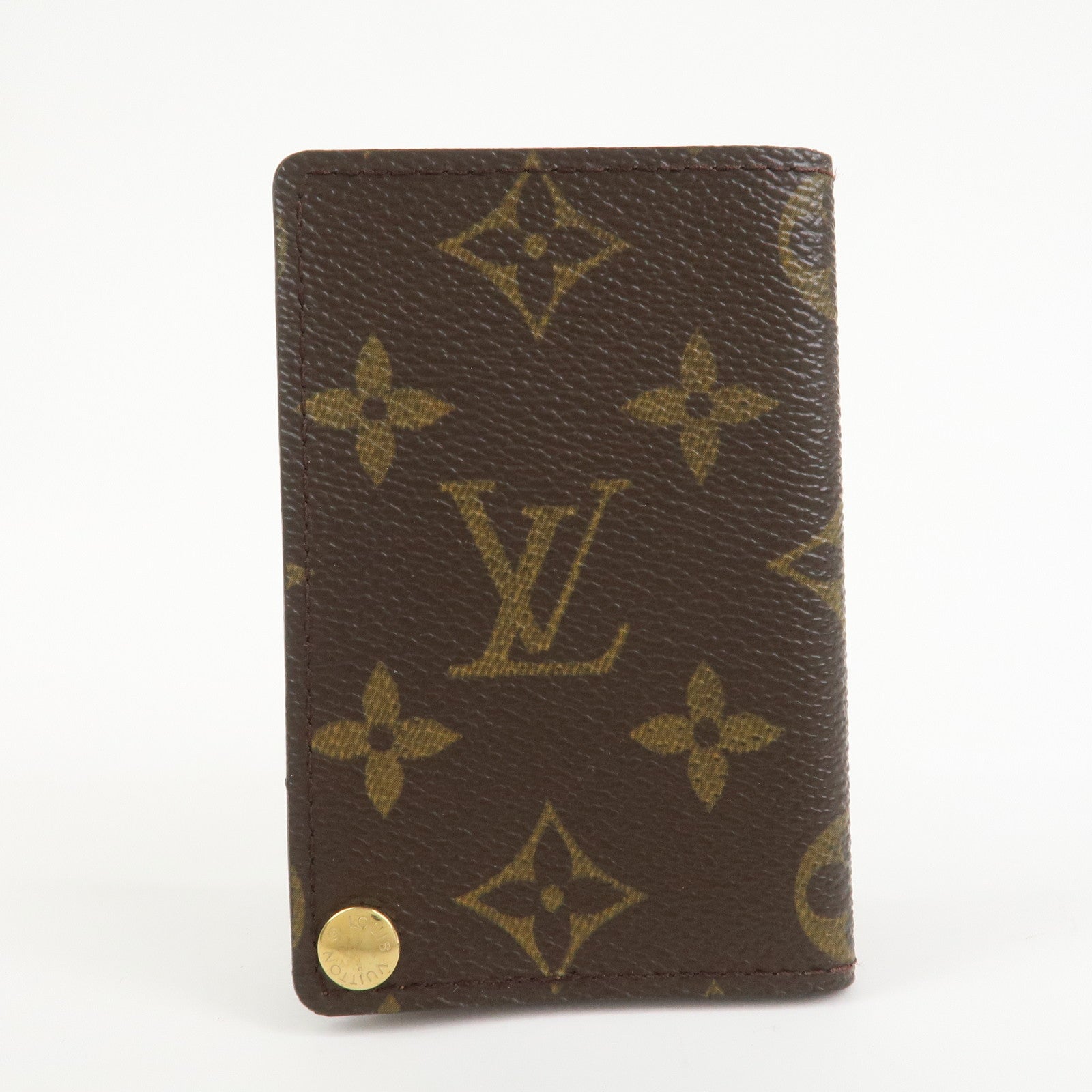Louis Vuitton Monogram Porte Cartes Credit Pression CardCase M60937