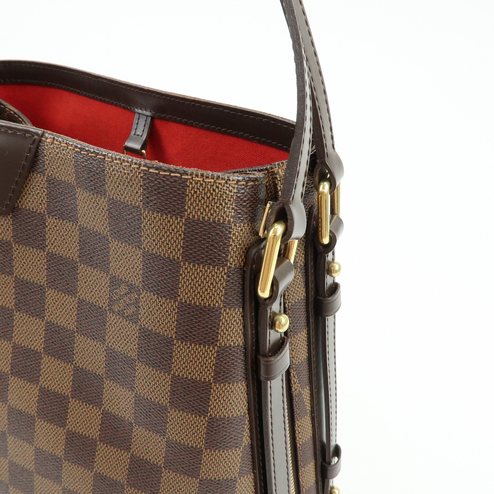 Louis Vuitton Damier Ebene Cabas Rivington Shoulder Bag N41108