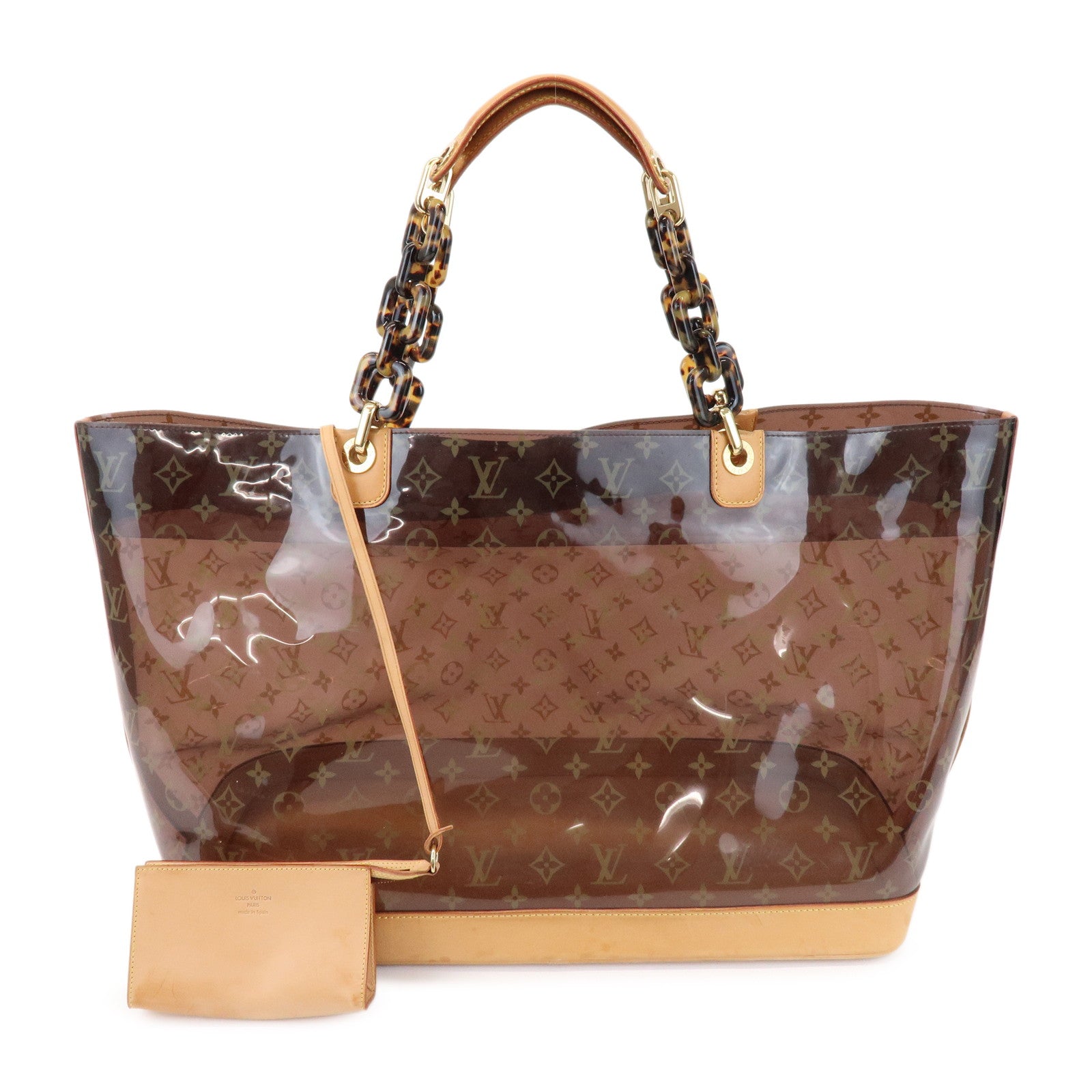 Louis Vuitton Monogram Vinyl Cabas Ambre GM Tote Bag M92500