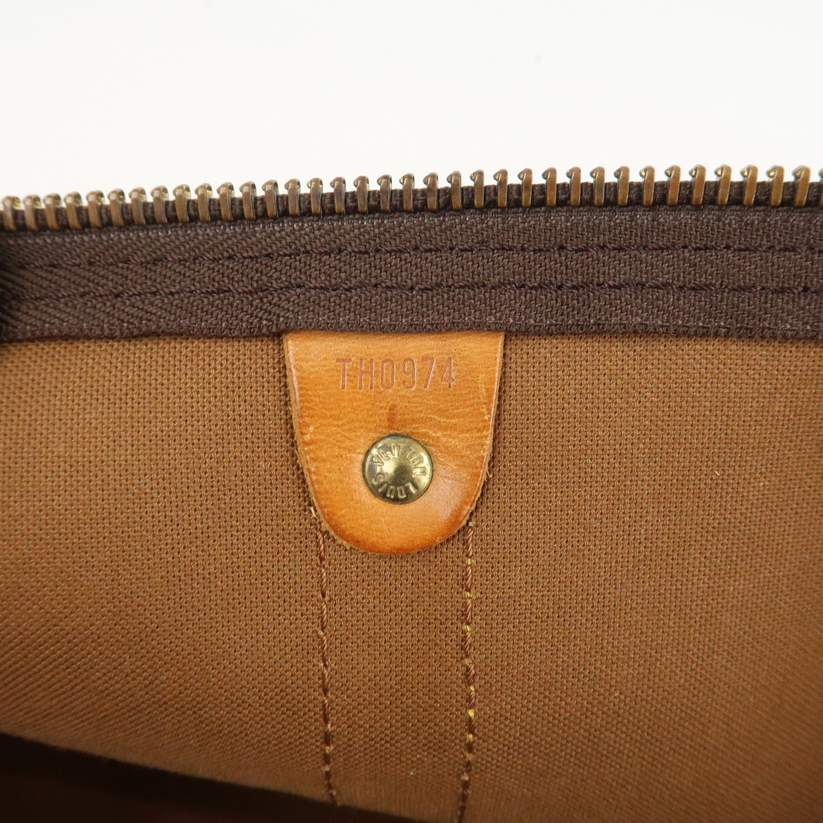 Louis Vuitton Monogram Keep All 50 Bandouliere Boston Bag M41416