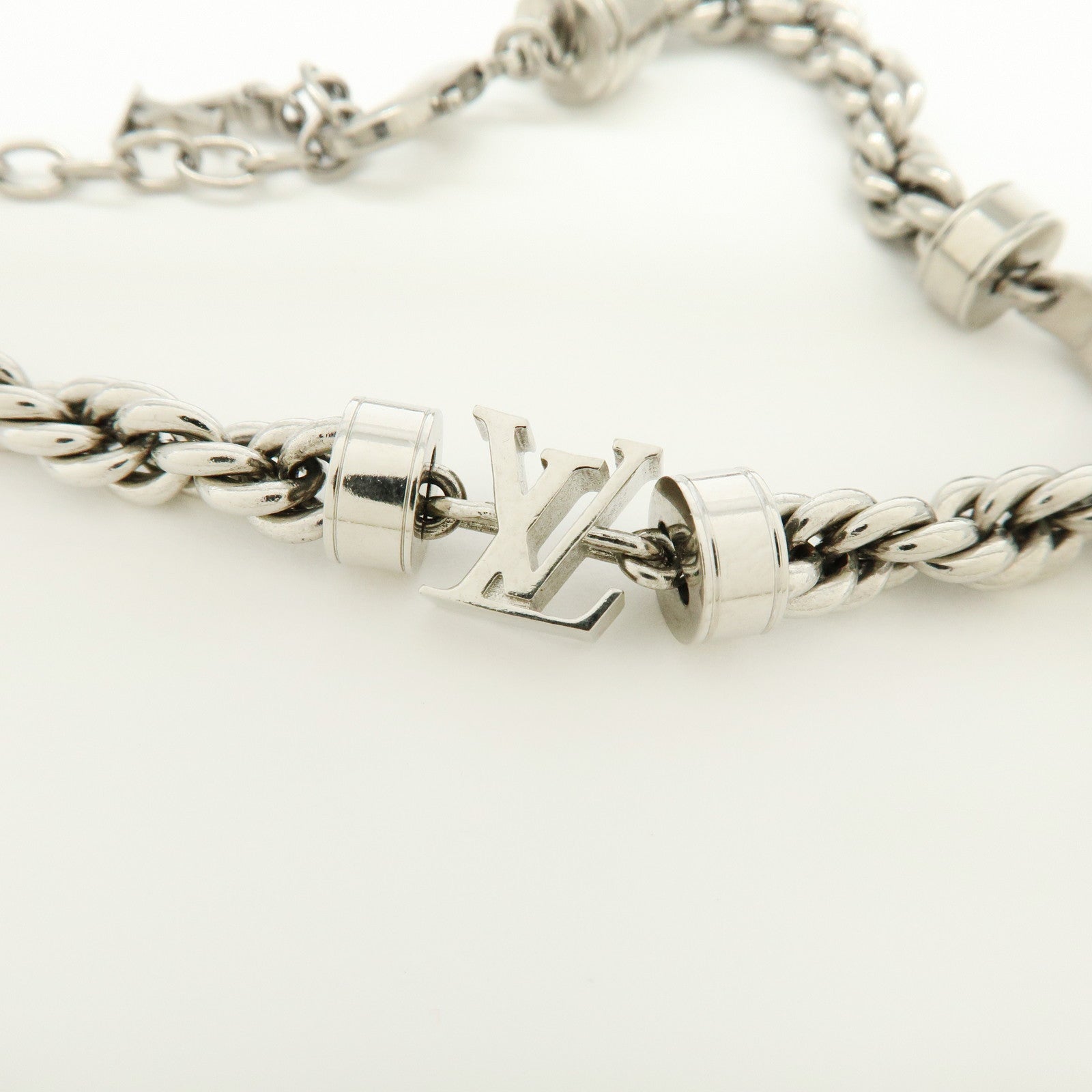 Louis Vuitton Wire S00 Metal Bracelet Silver M02744