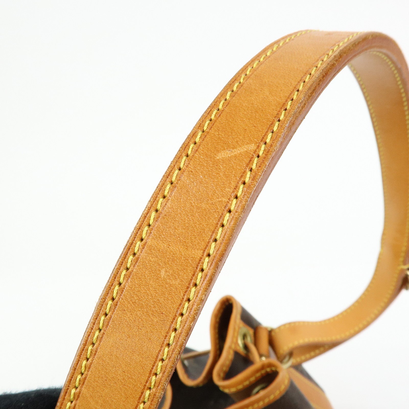 Louis Vuitton Monogram Petit Noe Shoulder Bag Brown M42226