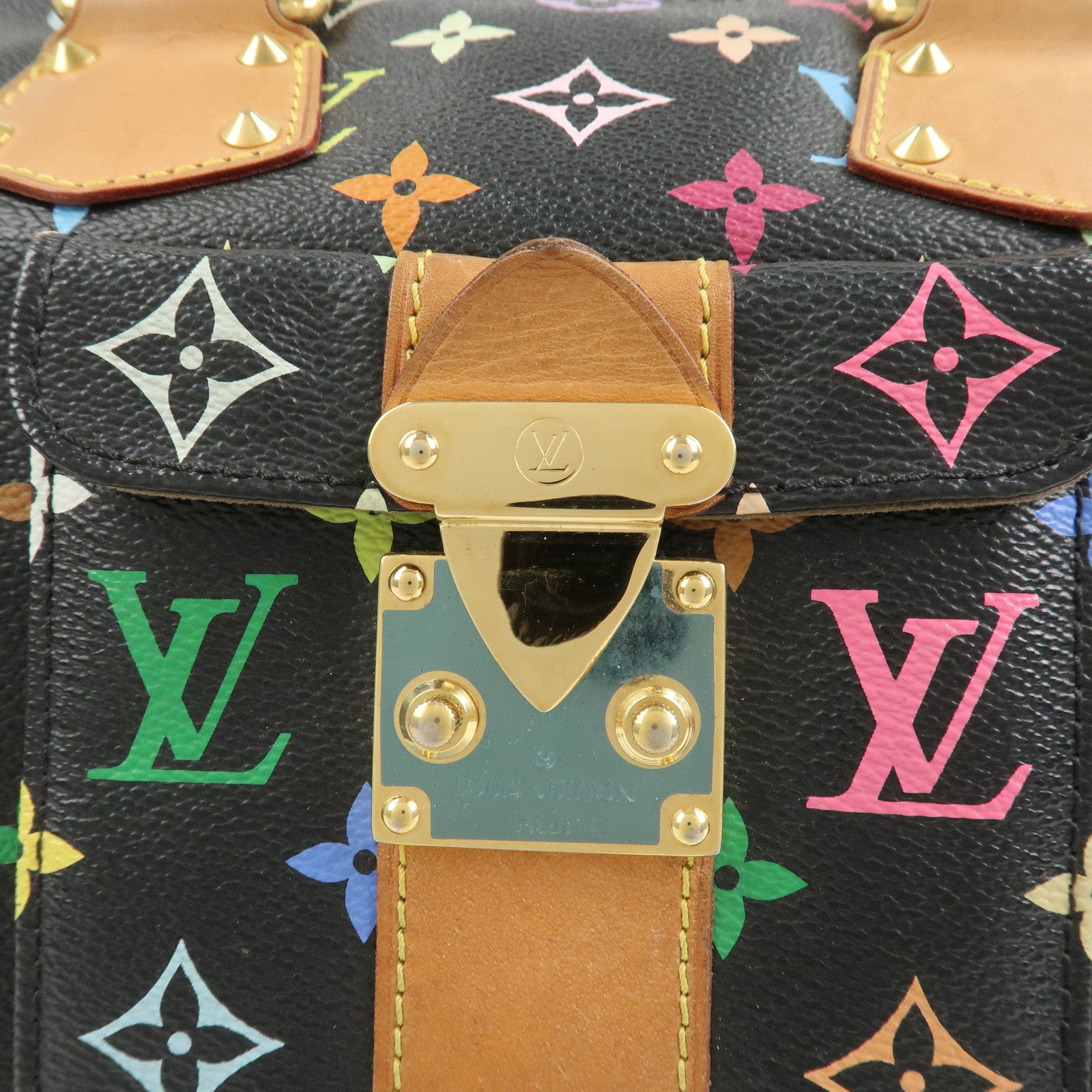 Louis Vuitton Monogram Multicolor Speedy 30 Hand Bag M92642