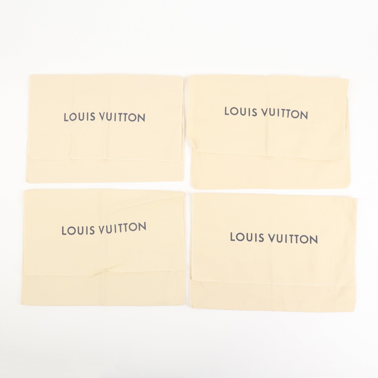 Louis Vuitton Set of 14 Dust Bag Storage Bag Flap Drawstring Style