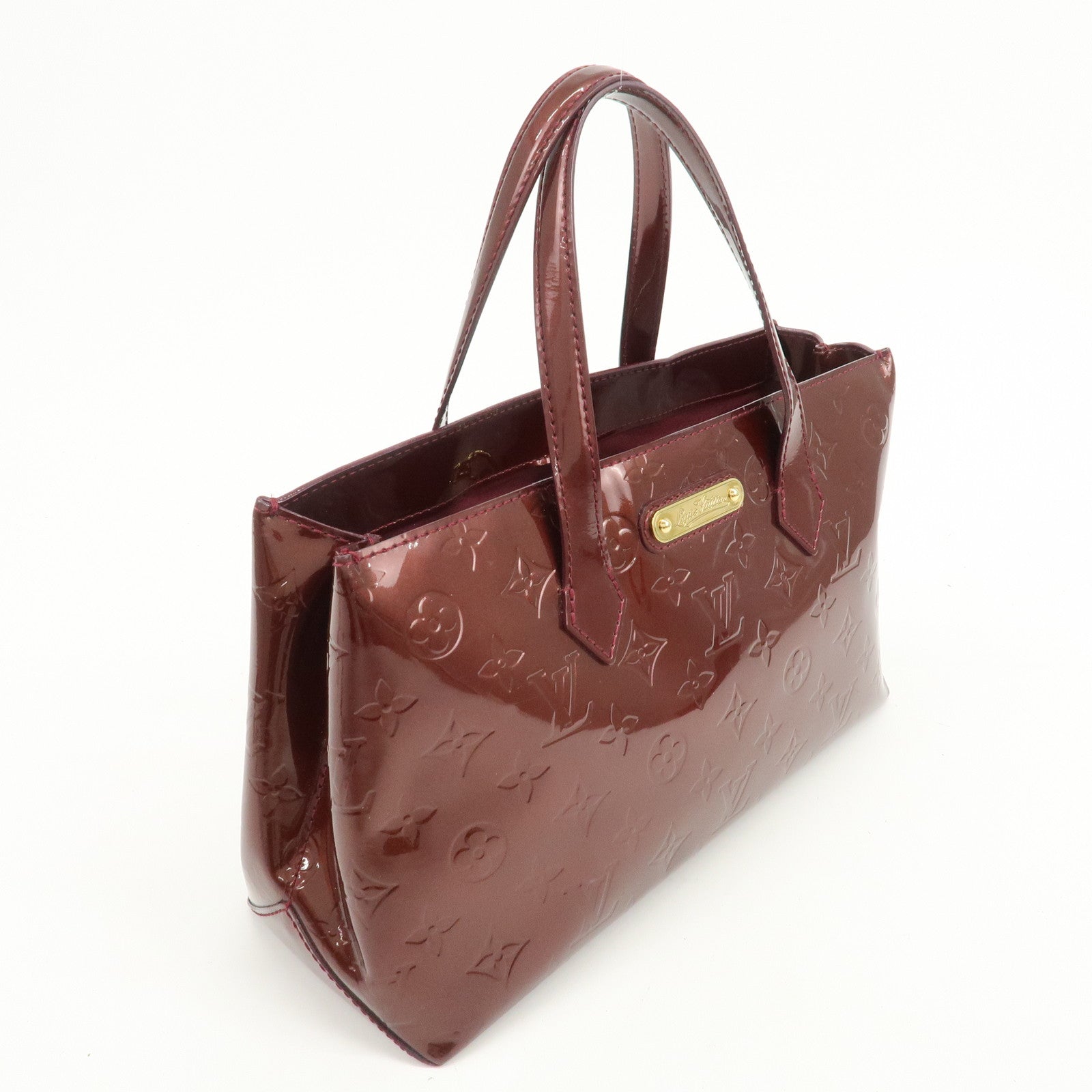 Louis Vuitton Monogram Vernis Wilshire PM Rouge Faurviste M91644