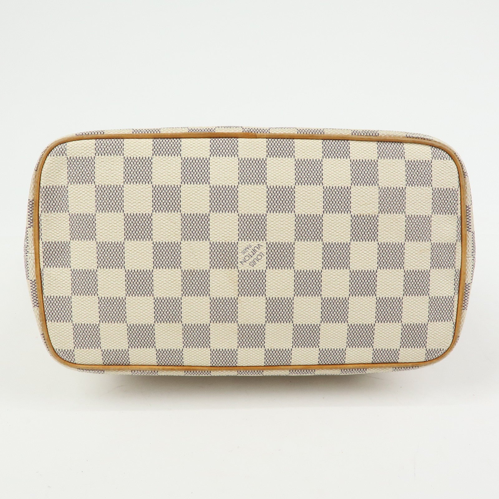 Louis Vuitton Damier Azur Saleya PM Tote Bag Hand Bag N51186