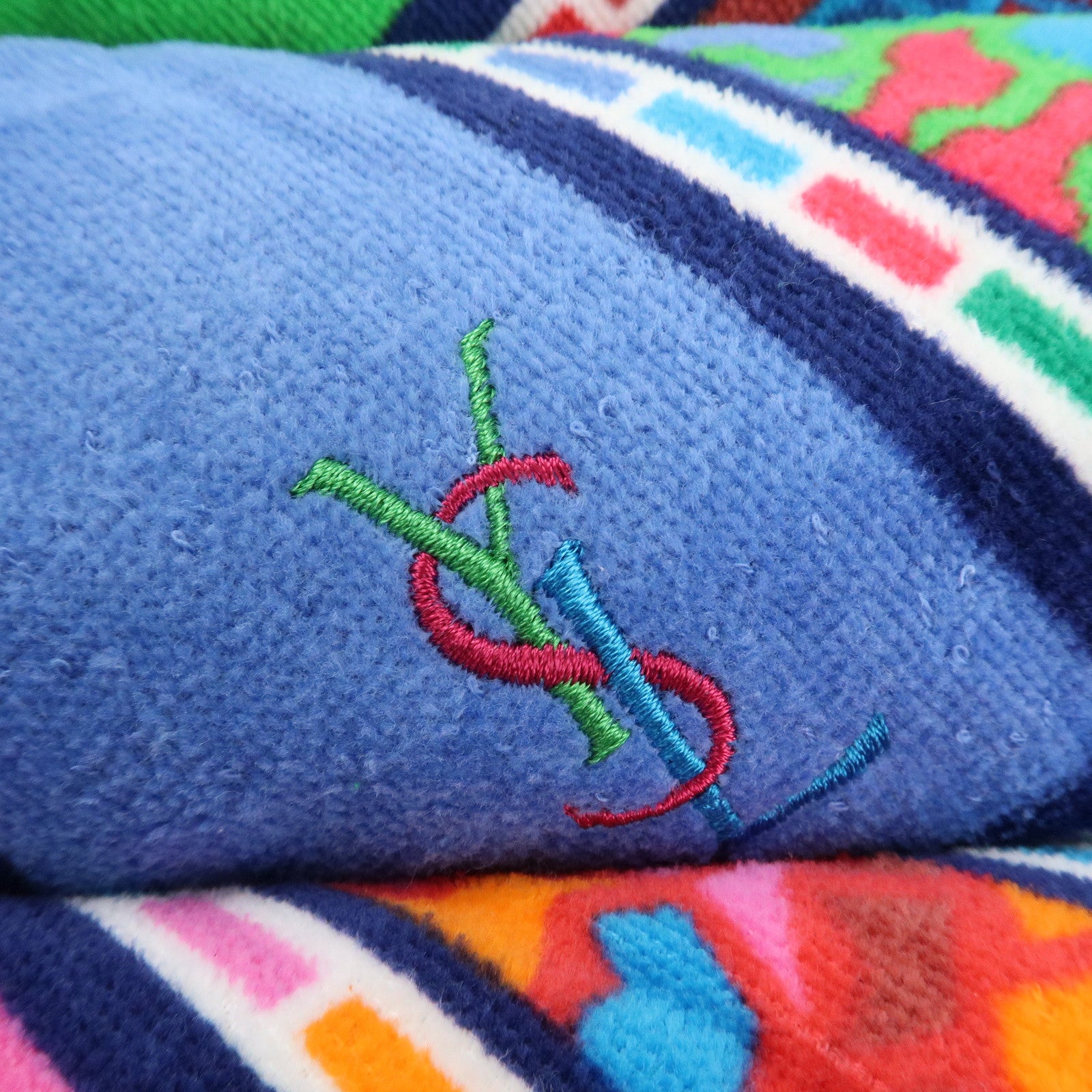 SAINT LAURENT  Set of 3 Cotton 100 % Towel Hand Towel Multicolor Used