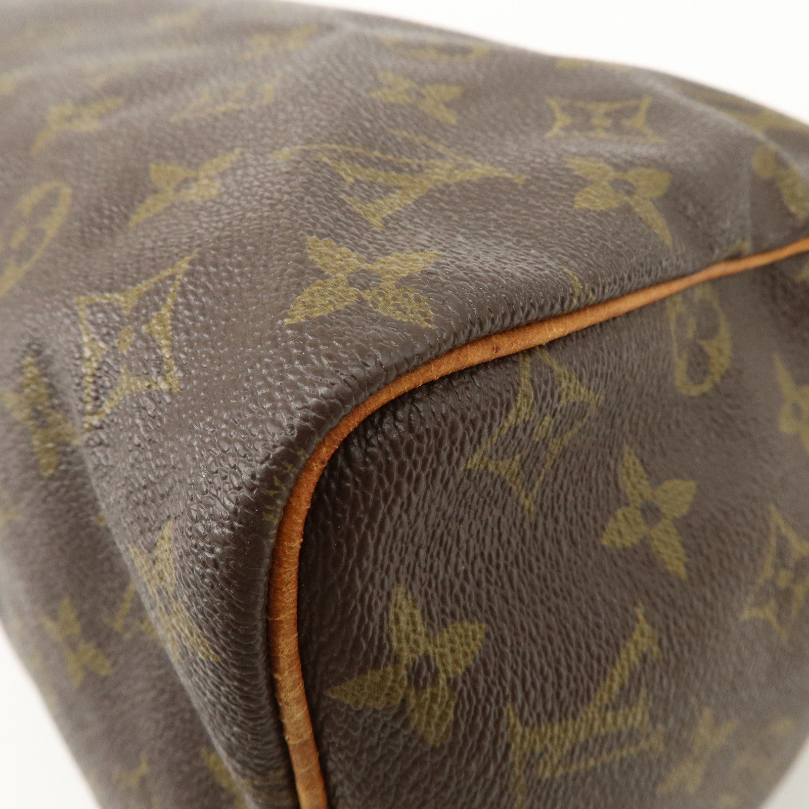 Louis Vuitton Monogram Speedy 30 Hand Bag Boston Bag M41526 Used