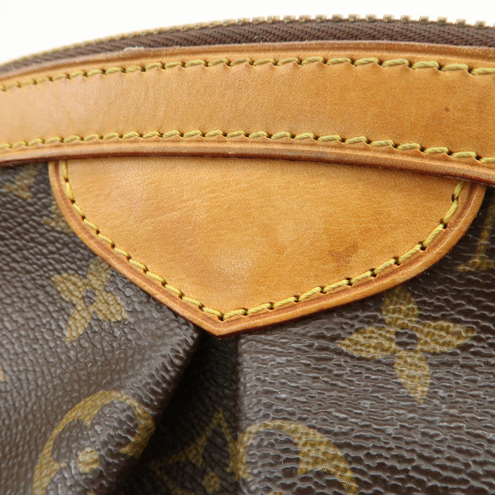 Louis Vuitton Monogram Tivoli PM Hand Bag Shoulder Bag Brown M40143