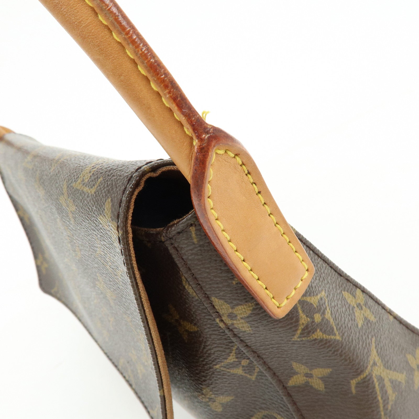 Louis Vuitton Monogram Mini Looping Shoulder Bag Brown M51147