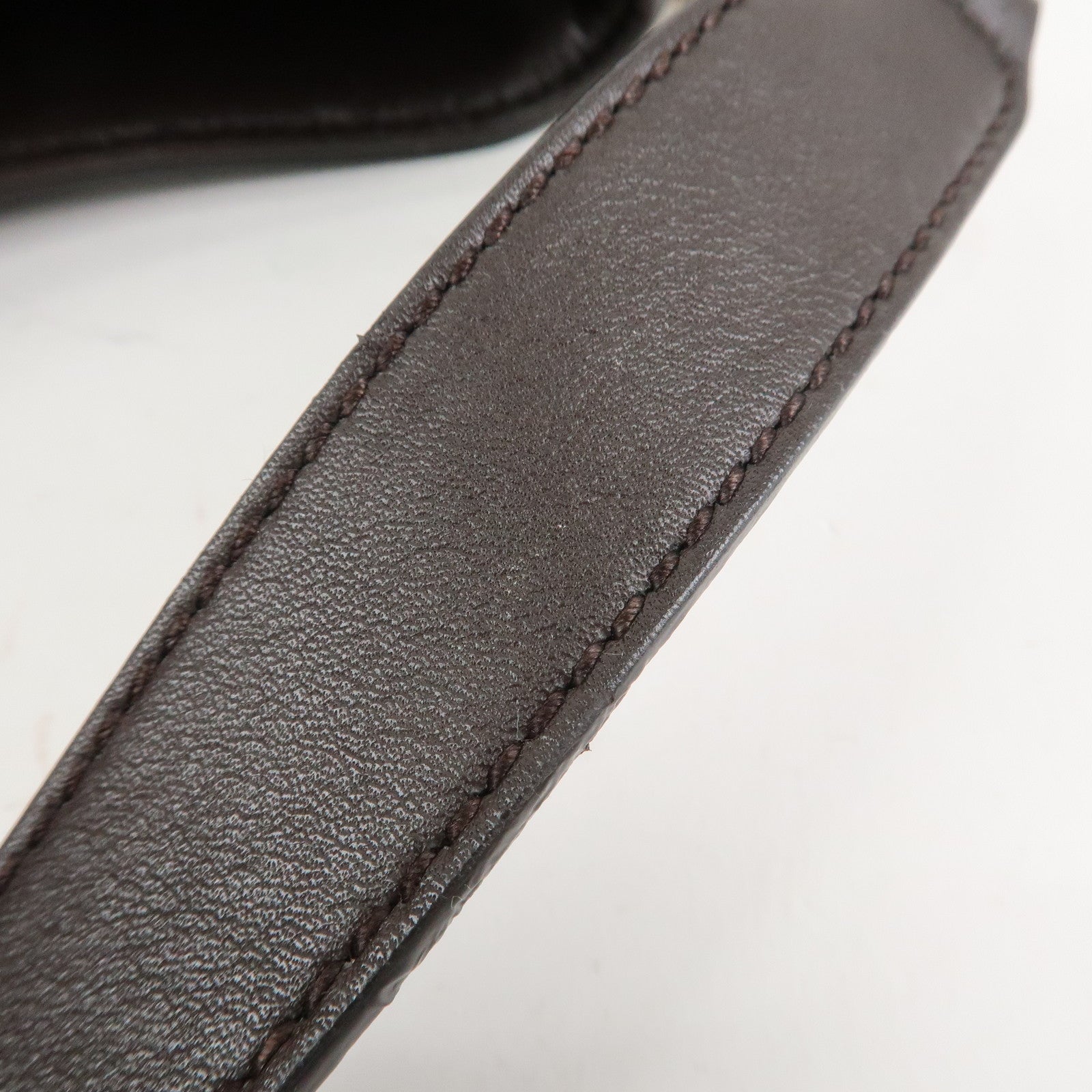 GUCCI Sherry GG Canvas Leather Shoulder Bag Beige 388921 Used