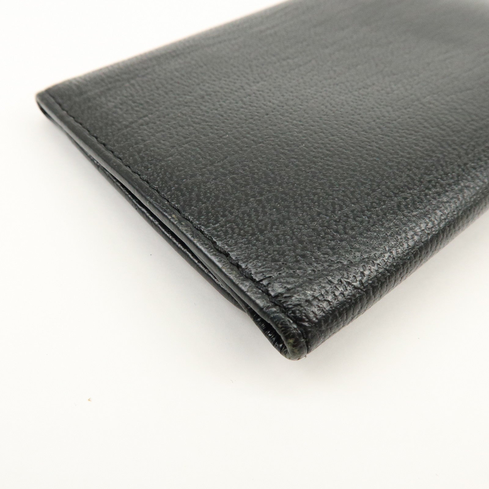 CHANEL COCO Mark Leather Key Case Key Holder Black