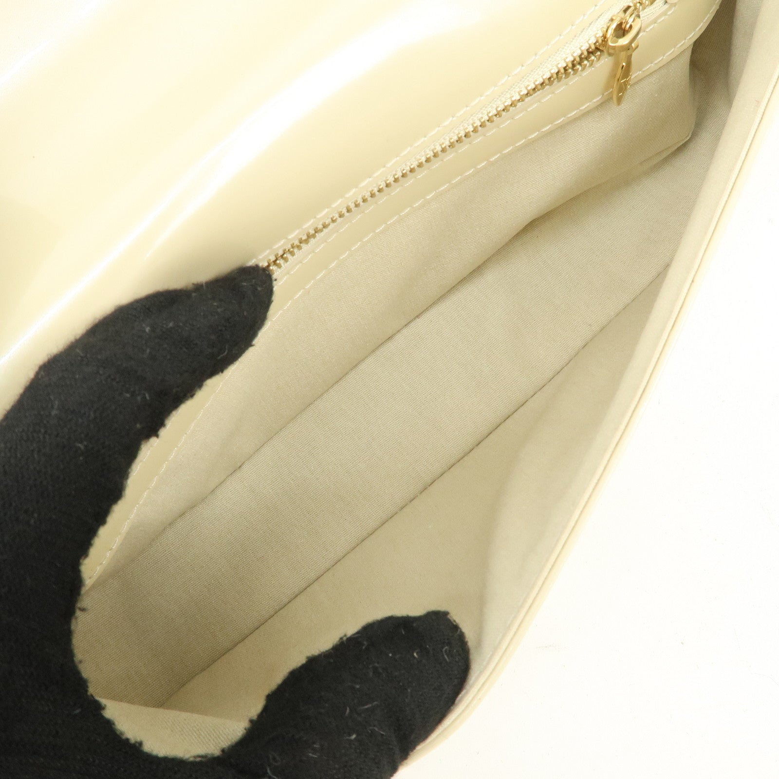 Louis Vuitton Pochette Sobie Clutch Bag Blanccorail M93489 Used
