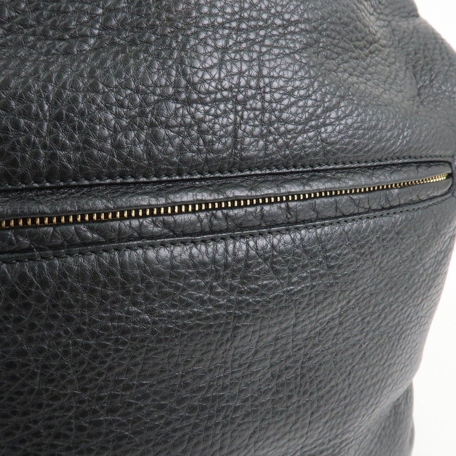 LOEWE Heritage Calf Leather Shoulder Bag Crossbody Bag Black