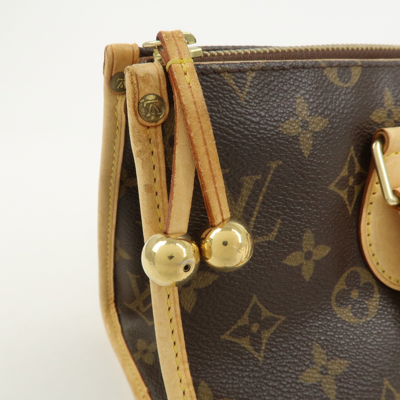 Louis Vuitton Monogram Popincourt Hand Bag Brown M40009