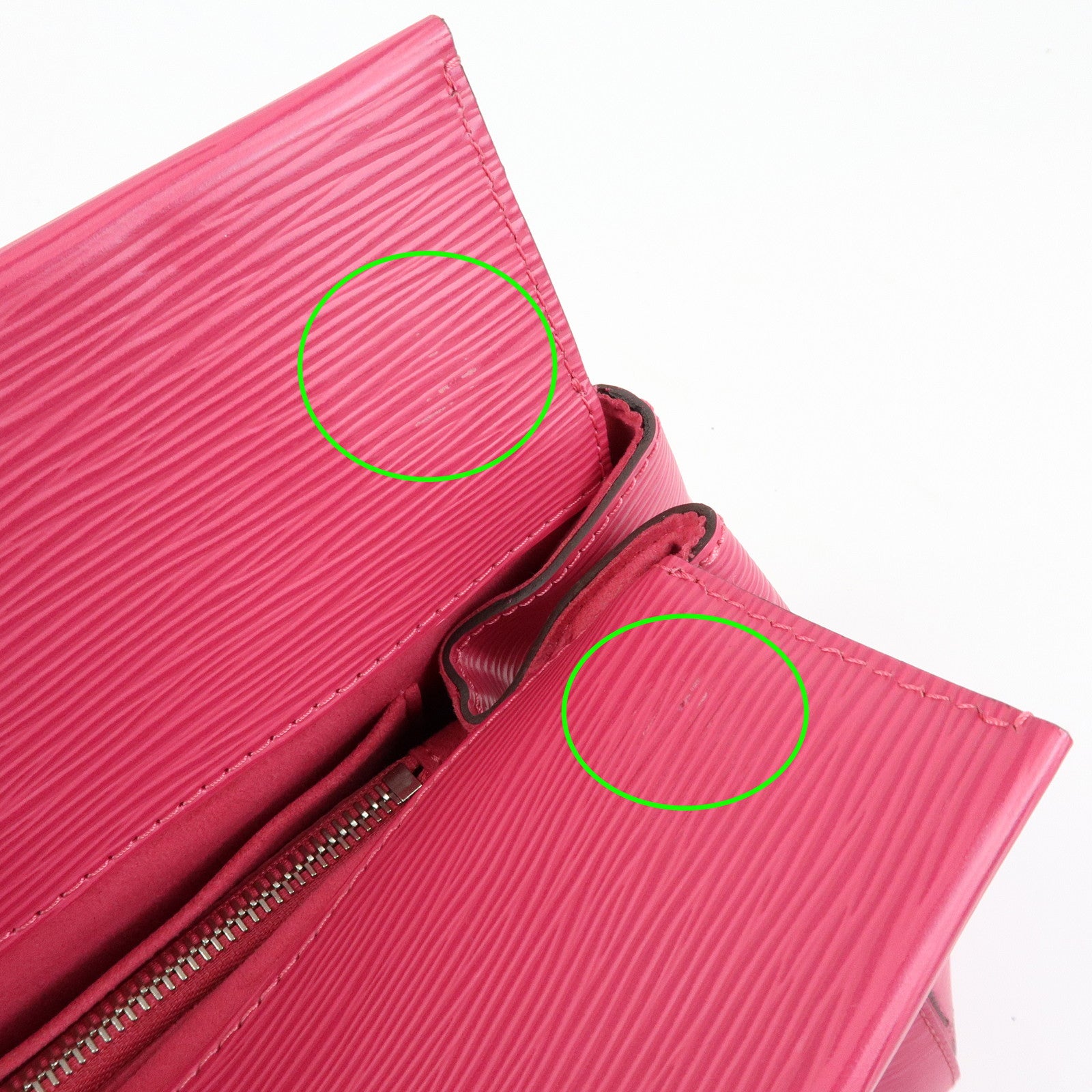 Louis Vuitton Epi Leather Marly BB 2Way Bag Hand Bag Pivoine Ｍ41378