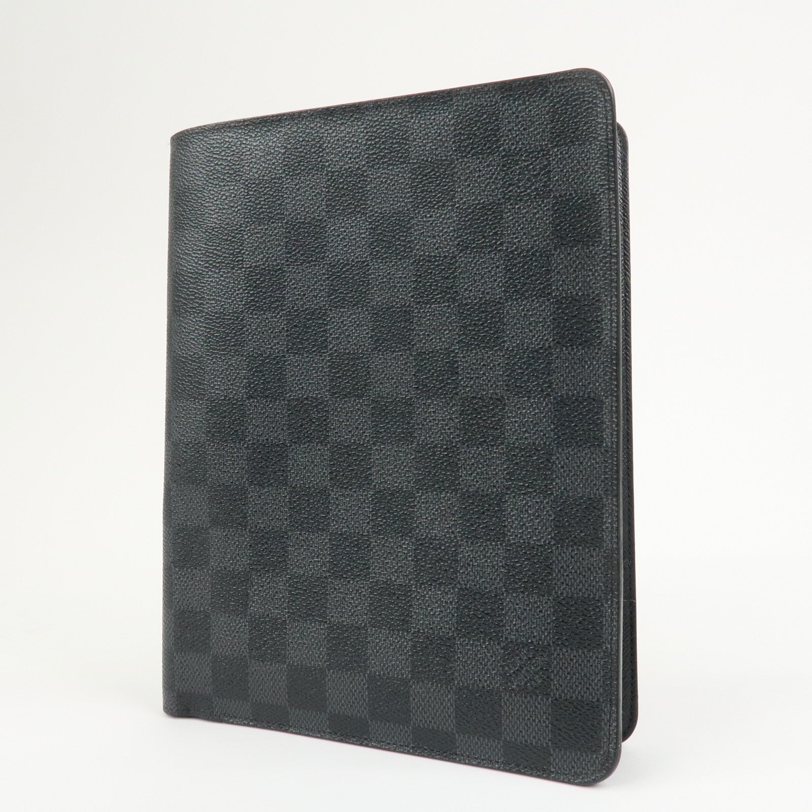 Louis Vuitton Damier Graphite Agenda Bureau Planner Cover R20974