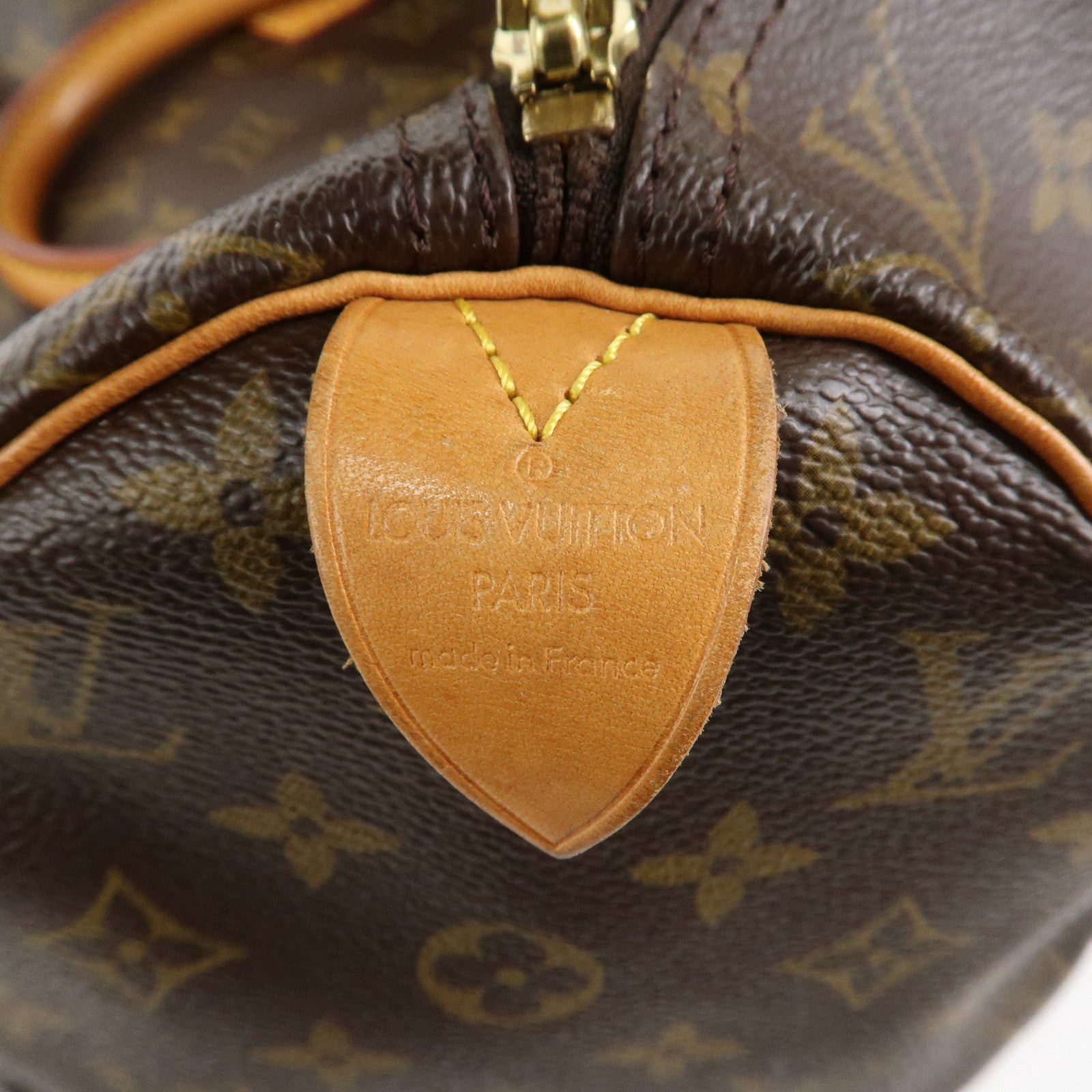 Louis Vuitton Monogram Speedy 40 Hand Bag Boston Bag Brown M41522