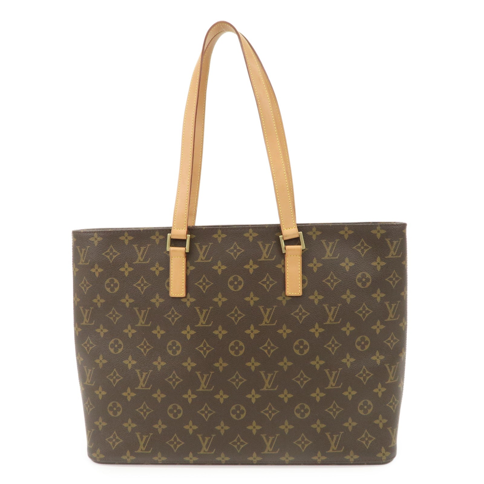 Louis Vuitton Monogram Luco Tote Bag Shoulder Bag Brown M51155