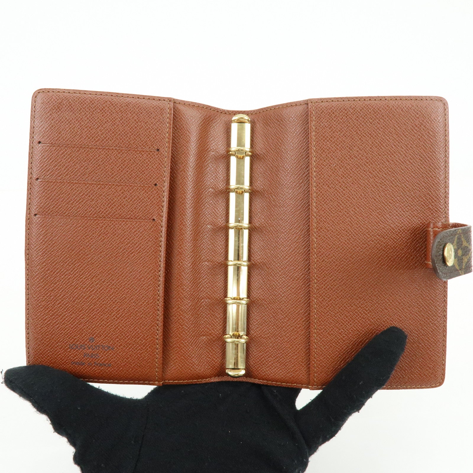 Louis Vuitton Monogram Agenda PM Planner Cover Brown R20005