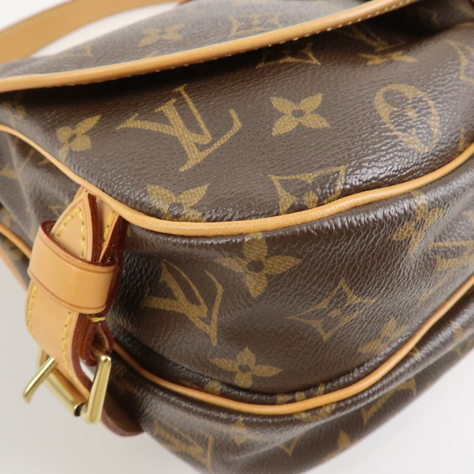 Louis Vuitton Monogram Saumur 30 Shoulder Bag Brown M42256