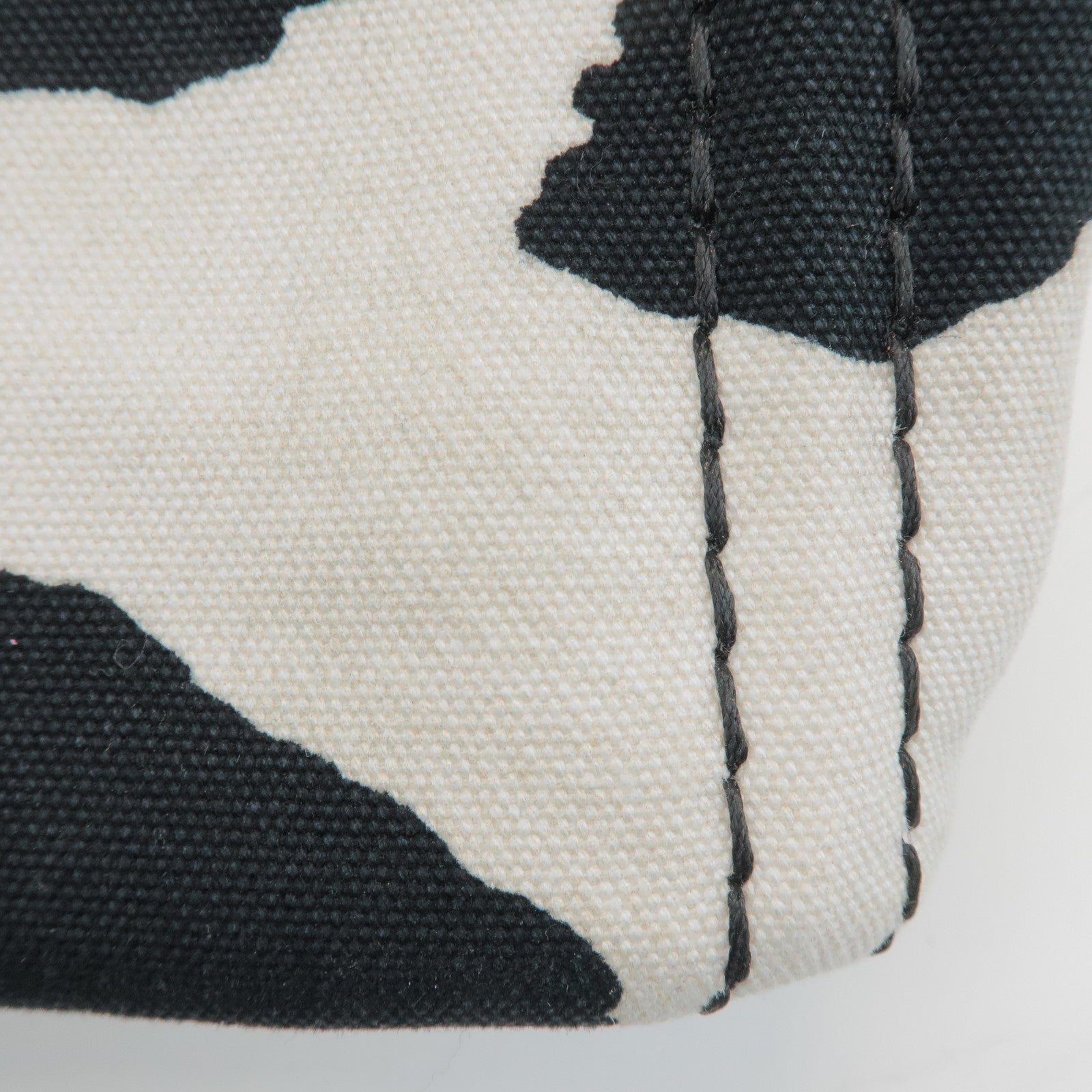 PRADA Triangle Logo Canapa Mini Canvas 2Way Bag Hand Bag 1BG439